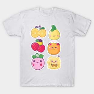 Funny Cute Fruits T-Shirt